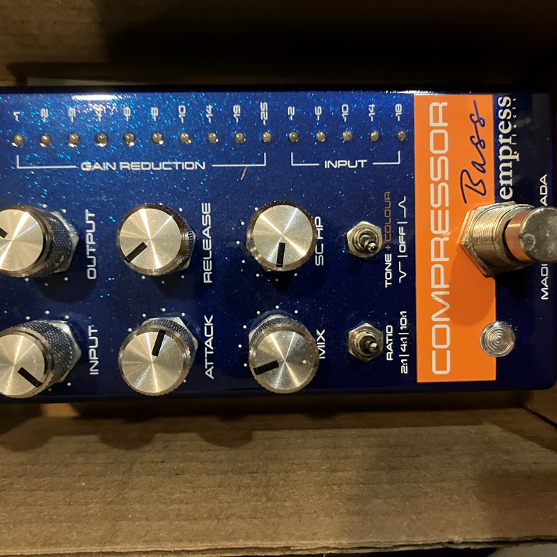 Empress Effects Bass Compressor (Blue)の画像